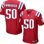 Nike New England Patriots #50 Rob Ninkovich Red Elite Jersey