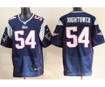Nike New England Patriots #54 Donta Hightower Blue Elite Jersey
