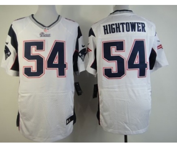 Nike New England Patriots #54 Donta Hightower White Elite Jersey