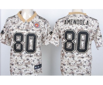 Nike New England Patriots #80 Danny Amendola 2013 USMC Camo Elite Jersey