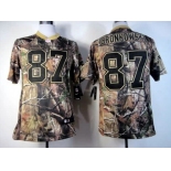 Nike New England Patriots #87 Rob Gronkowski Realtree Camo Elite Jersey