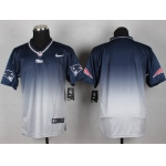 Nike New England Patriots Blank Blue/Gray Fadeaway Elite Jersey