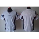 Nike New England Patriots Blank White Elite Jersey