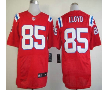 Nike New England patriots #85 Brandon Lloyd Red Elite Jersey