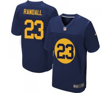 Men's Green Bay Packers #23 Damarious Randall Navy Blue Alternate NFL Nike Elite Jersey