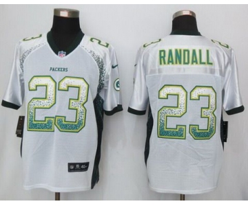 Men's Green Bay Packers #23 Damarious Randall White Drift Fashion NFL Nike Jersey