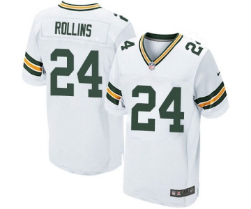 Men's Green Bay Packers #24 Quinten Rollins White Elite Jersey