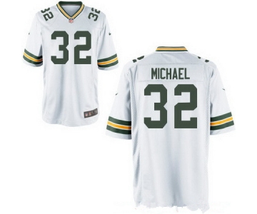 Men's Green Bay Packers #32 Christine Michael White Road Stitched NFL Nike Elite Jersey