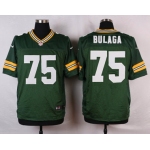 Men's Green Bay Packers #75 Bryan Bulaga Green Team Color NFL Nike Elite Jersey