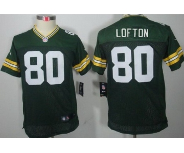 Men's Green Bay Packers #80 James Lofton Green Retired Player NFL Nike Elite Jersey