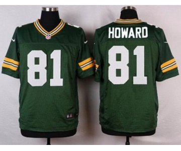 Men's Green Bay Packers #81 Desmond Howard Green Retired Player NFL Nike Elite Jersey