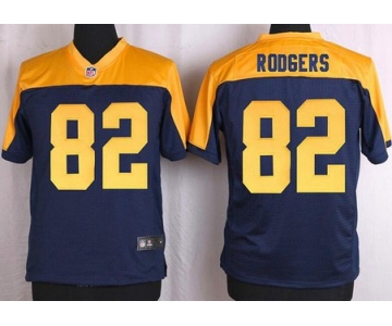 Men's Green Bay Packers #82 Richard Rodgers Navy BlueGold Alternate NFL Nike Elite Jersey