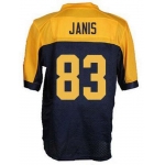 Men's Green Bay Packers #83 Jeff Janis Navy BlueGold Alternate NFL Nike Elite Jersey