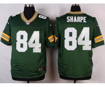 Men's Green Bay Packers #84 Sterling Sharpe Green Retired Player NFL Nike Elite Jersey