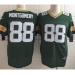 Men's Green Bay Packers #88 Ty Montgomery Nike Green Elite Jersey