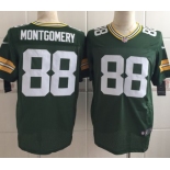 Men's Green Bay Packers #88 Ty Montgomery Nike Green Elite Jersey