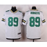Men's Green Bay Packers #89 Richard Rodgers White Road NFL Nike Elite Jersey