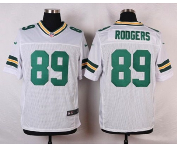 Men's Green Bay Packers #89 Richard Rodgers White Road NFL Nike Elite Jersey