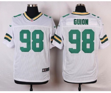 Men's Green Bay Packers #98 Letroy White Road NFL Nike Elite Jersey