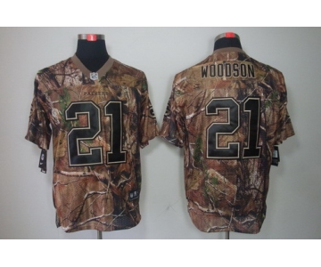 Nike Green Bay Packers #21 Charles Woodson Realtree Camo Elite Jersey