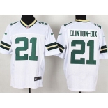 Nike Green Bay Packers #21 Ha Ha Clinton-Dix White Elite Jersey