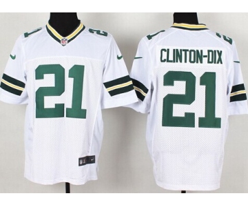 Nike Green Bay Packers #21 Ha Ha Clinton-Dix White Elite Jersey