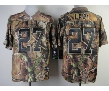 Nike Green Bay Packers #27 Eddie Lacy Realtree Camo Elite Jersey