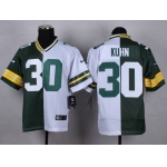 Nike Green Bay Packers #30 John Kuhn Green/White Two Tone Elite Jersey