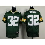 Nike Green Bay Packers #32 Chris Banjo Green Elite Jersey