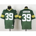 Nike Green Bay Packers #39 Demetri Goodson Green Elite Jersey