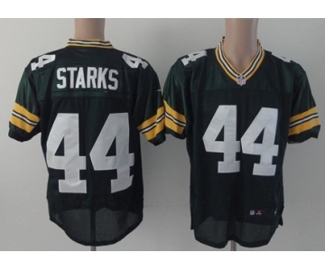 Nike Green Bay Packers #44 James Starks Green Elite Jersey