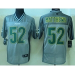 Nike Green Bay Packers #52 Clay Matthews 2013 Gray Vapor Elite Jersey