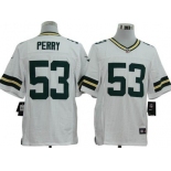 Nike Green Bay Packers #53 Nick Perry White Elite Jersey