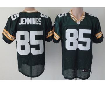 Nike Green Bay Packers #85 Greg Jennings Green Elite Jersey