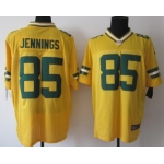 Nike Green Bay Packers #85 Greg Jennings Yellow Elite Jersey