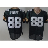 Nike Green Bay Packers #88 Jermichael Finley Green Elite Jersey