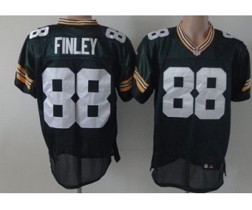 Nike Green Bay Packers #88 Jermichael Finley Green Elite Jersey