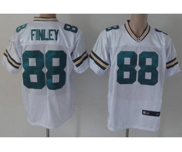 Nike Green Bay Packers #88 Jermichael Finley White Elite Jersey