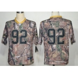 Nike Green Bay Packers #92 Reggie White Realtree Camo Elite Jersey