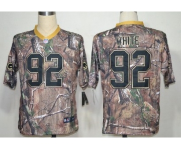 Nike Green Bay Packers #92 Reggie White Realtree Camo Elite Jersey