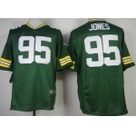 Nike Green Bay Packers #95 Datone Jones Green Elite Jersey