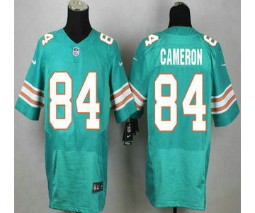 Miami Dolphins #84 Jordan Cameron Aqua Green Alternate 2015 NFL Nike Elite Jersey