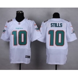 Nike Miami Dolphins #10 Kenny Stills 2013 White Elite Jersey