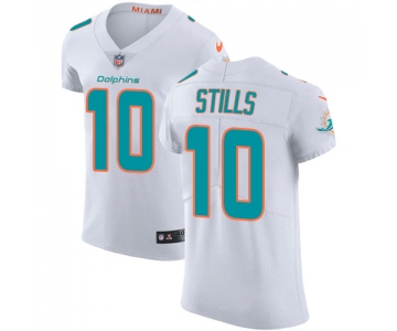 Nike Miami Dolphins #10 Kenny Stills White Men's Stitched NFL Vapor Untouchable Elite Jersey