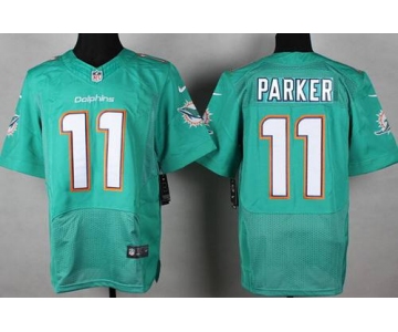 Nike Miami Dolphins #11 DeVante Parker 2013 Green Elite Jersey