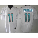 Nike Miami Dolphins #11 DeVante Parker 2013 White Elite Jersey