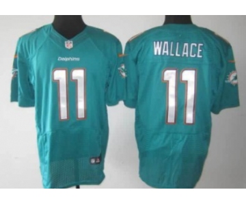 Nike Miami Dolphins #11 Mike Wallace 2013 Green Elite Jersey