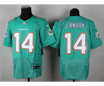 Nike Miami Dolphins #14 Jarvis Landry 2013 Green Elite Jersey