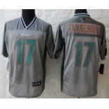 Nike Miami Dolphins #17 Ryan Tannehill 2013 Gray Vapor Elite Jersey