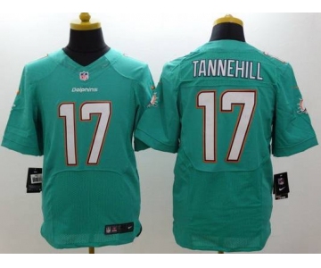 Nike Miami Dolphins #17 Ryan Tannehill 2013 Green Elite Jersey